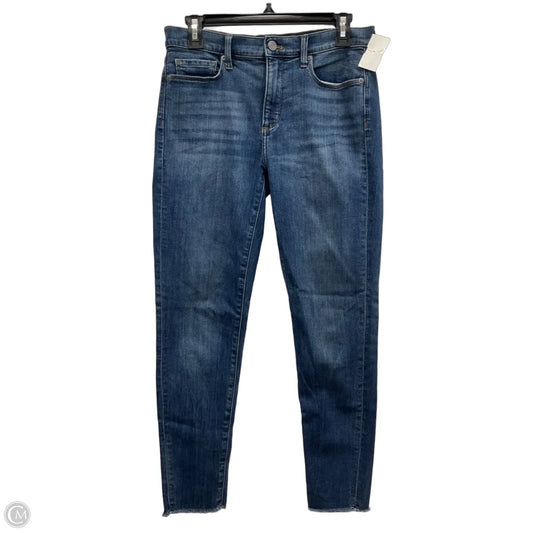 Jeans Skinny By Banana Republic In Blue Denim, Size: 6