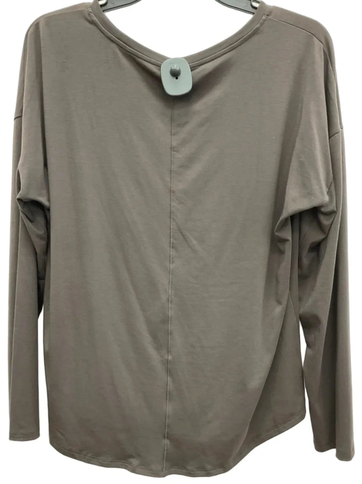Athletic Top Long Sleeve Crewneck By Athleta In Brown, Size: M