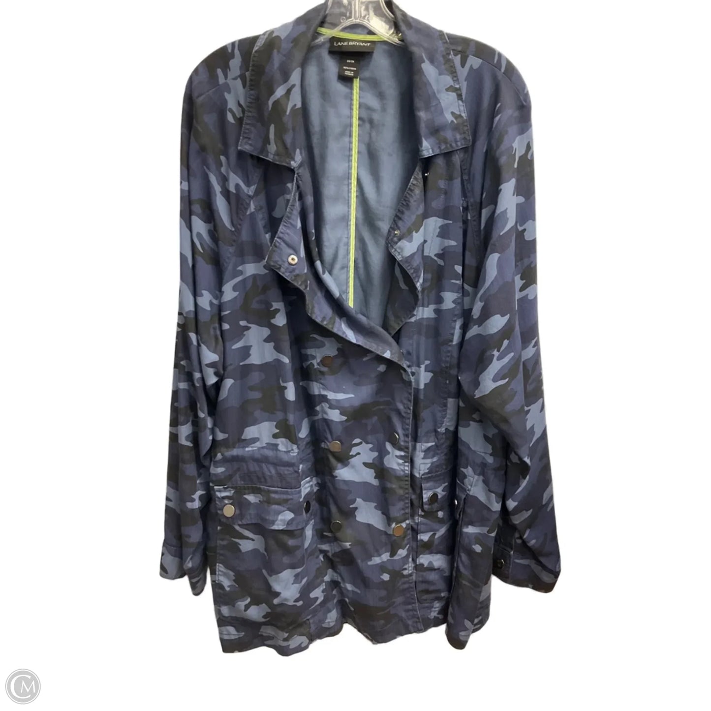 Jacket Other By Lane Bryant In Camouflage Print, Size: 22