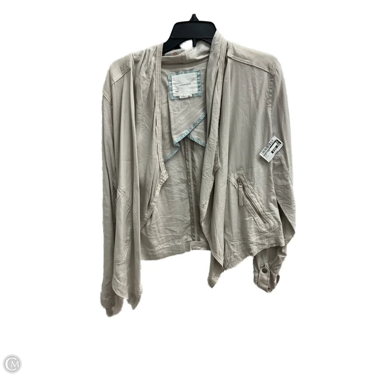 Jacket Other By Anthropologie In Beige, Size: M