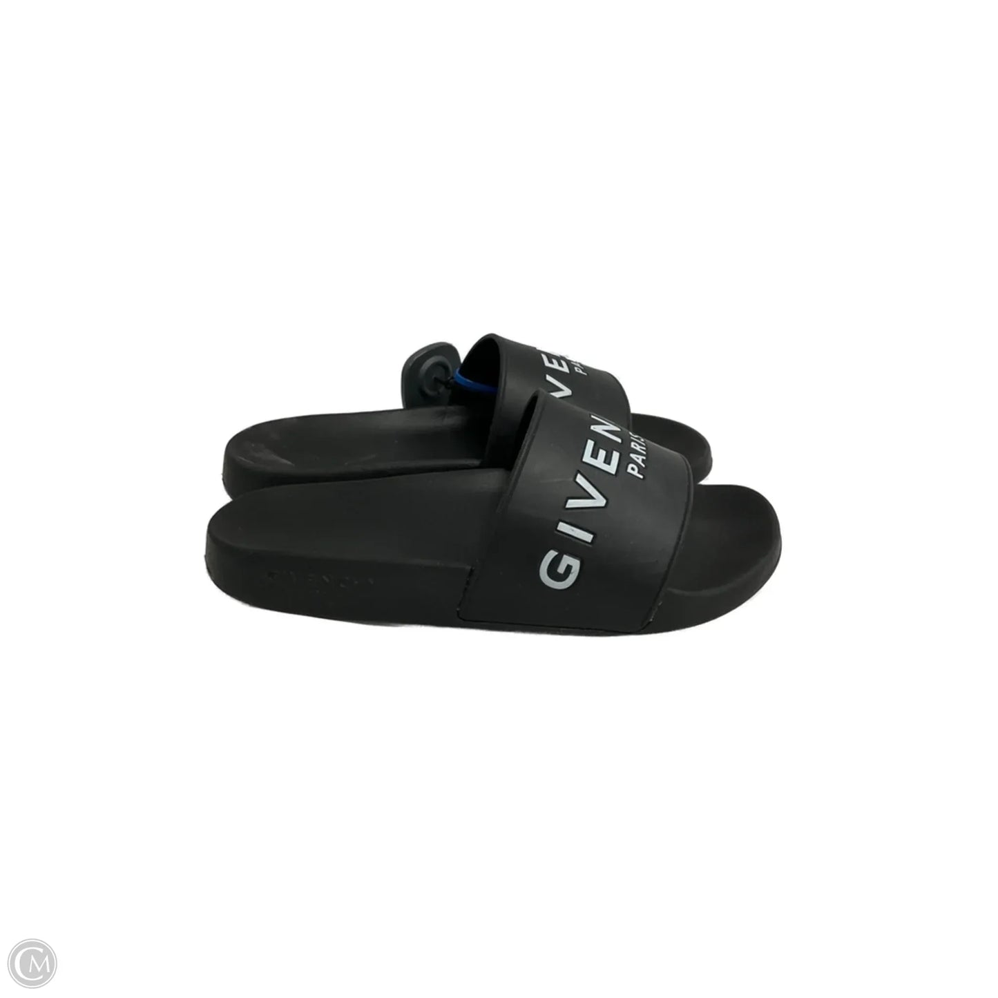 Sandals Luxury Designer By Givenchy In Black, Size: 6.5