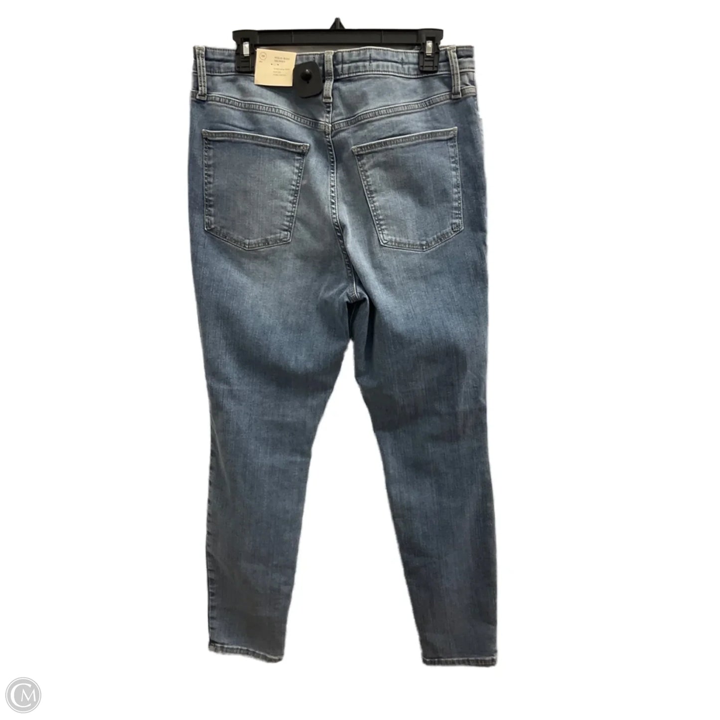 Jeans Skinny By Universal Thread In Blue Denim, Size: 14