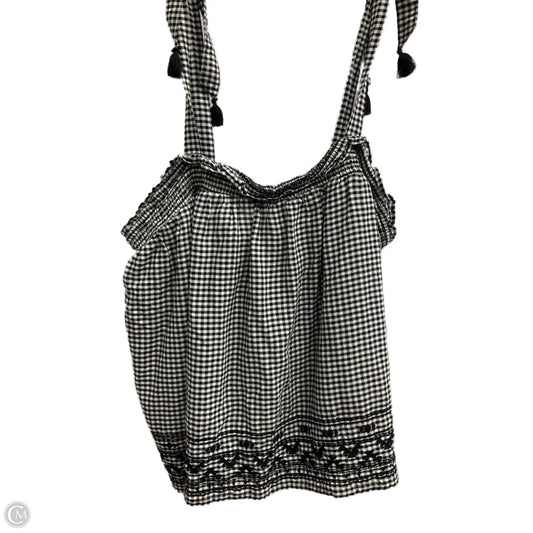 Top Sleeveless By Old Navy In Checkered Pattern, Size: Xl