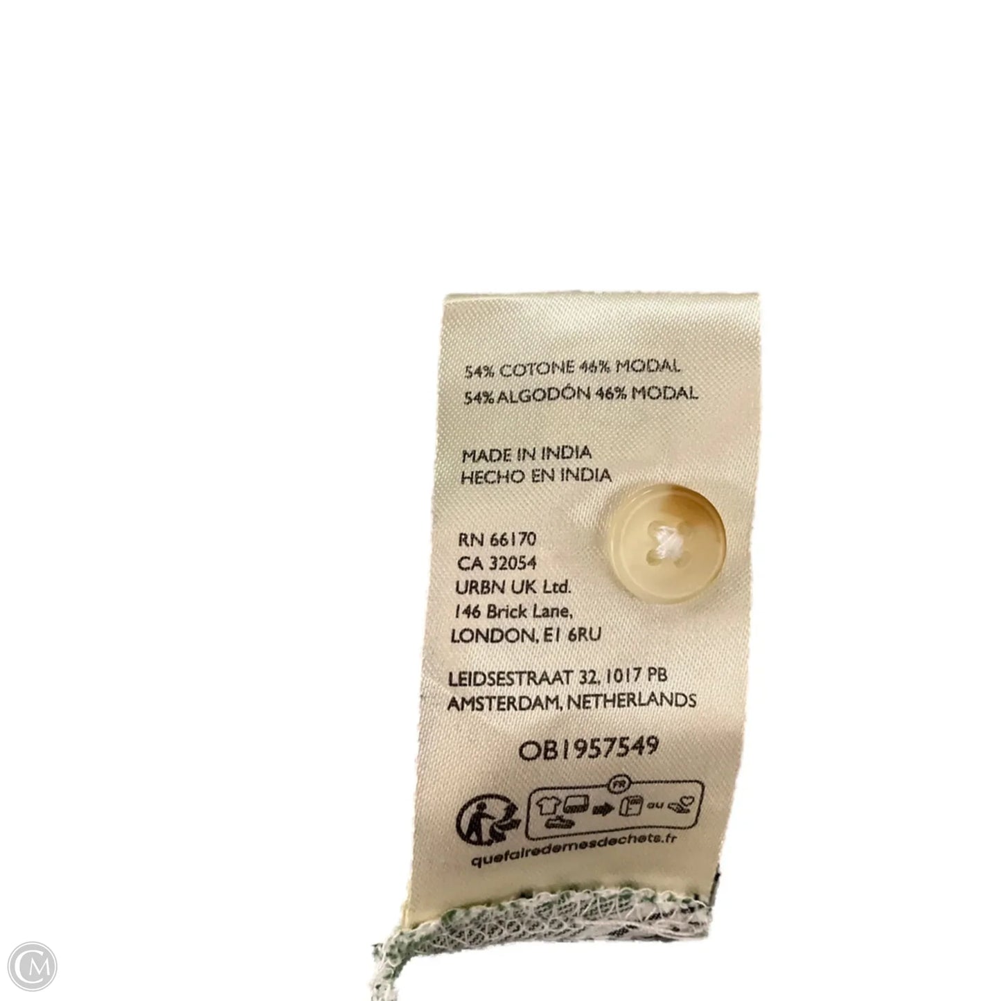 Top Long Sleeve By Pilcro In Green, Size: M