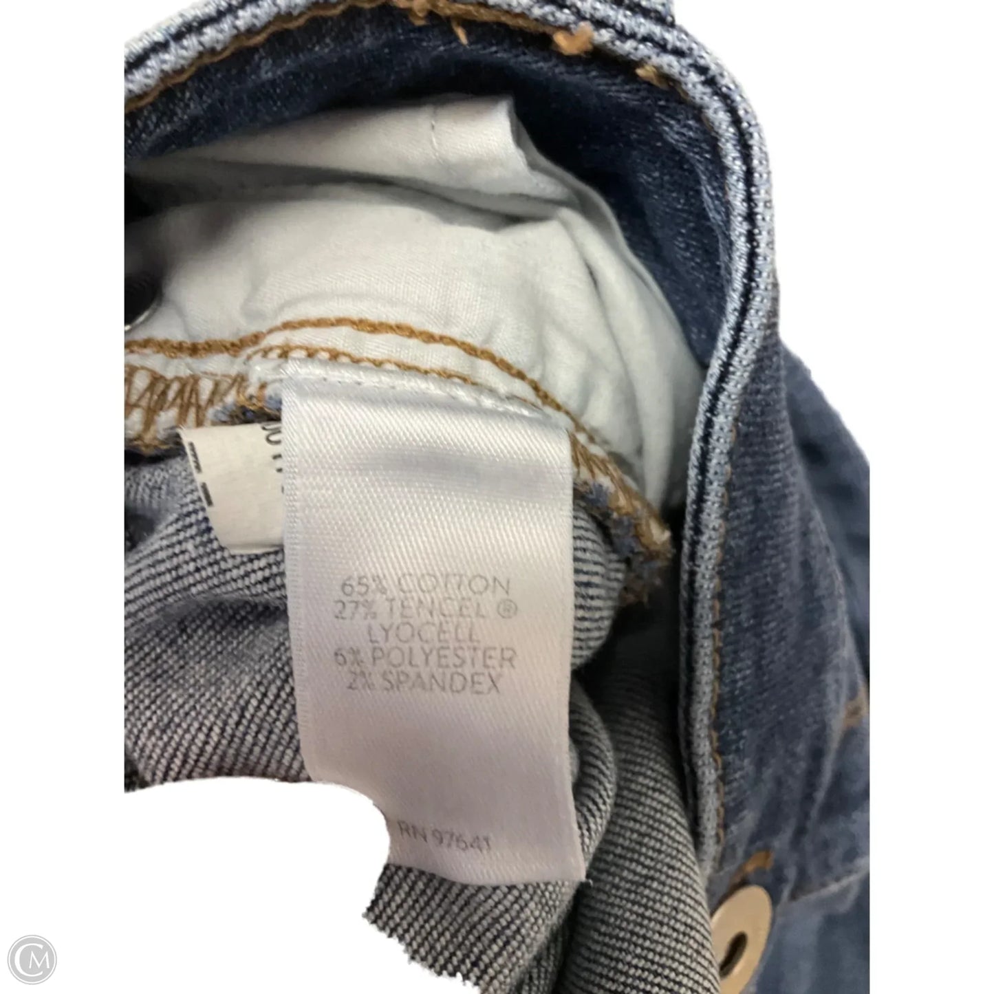 Jeans Straight By J. Jill In Blue Denim, Size: 16