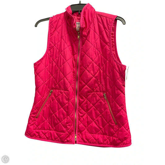 Vest Puffer & Quilted By Old Navy In Pink, Size: M