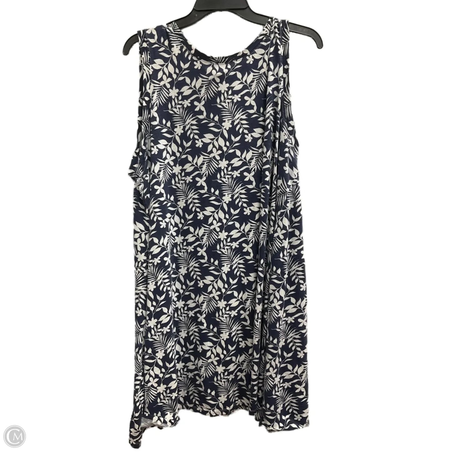 Dress Casual Midi By Dip In Blue, Size: 3x