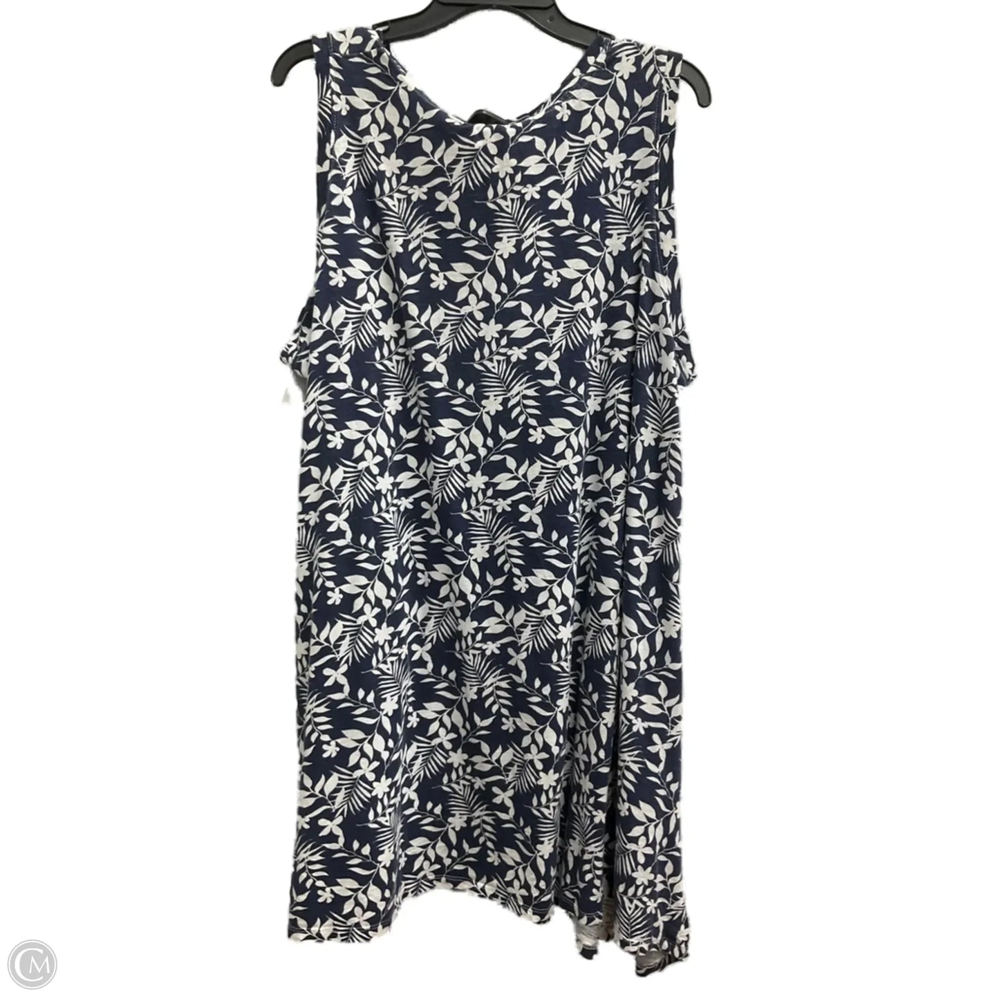 Dress Casual Midi By Dip In Blue, Size: 3x