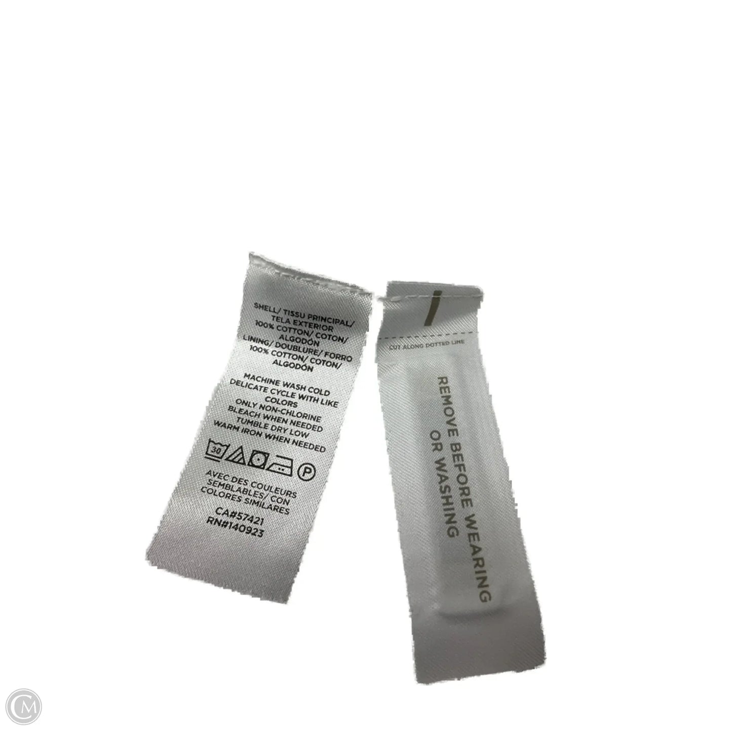 Top Sleeveless By Loft In White, Size: 4