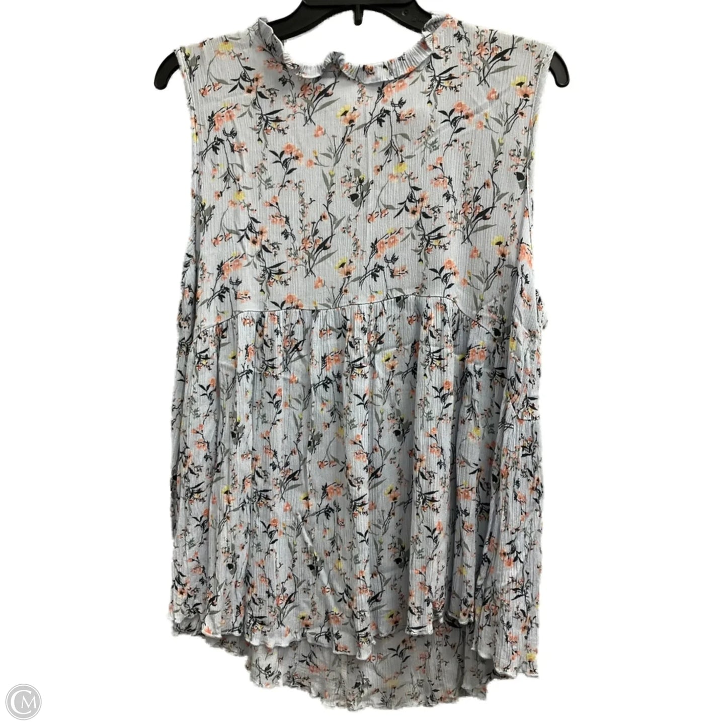 Top Sleeveless By Lovely Melody In Blue, Size: L