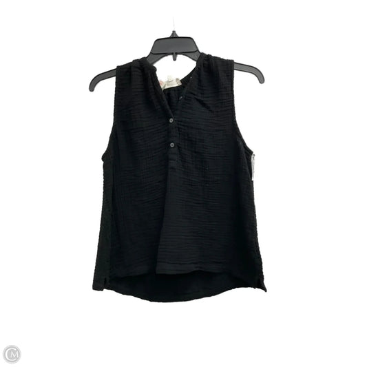 Top Sleeveless By Lou And Grey In Black, Size: S