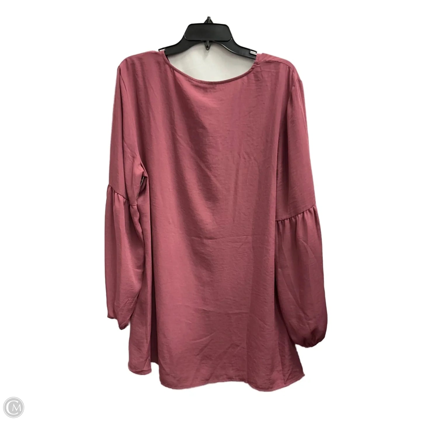 Top Long Sleeve By Maurices In Mauve, Size: Xl