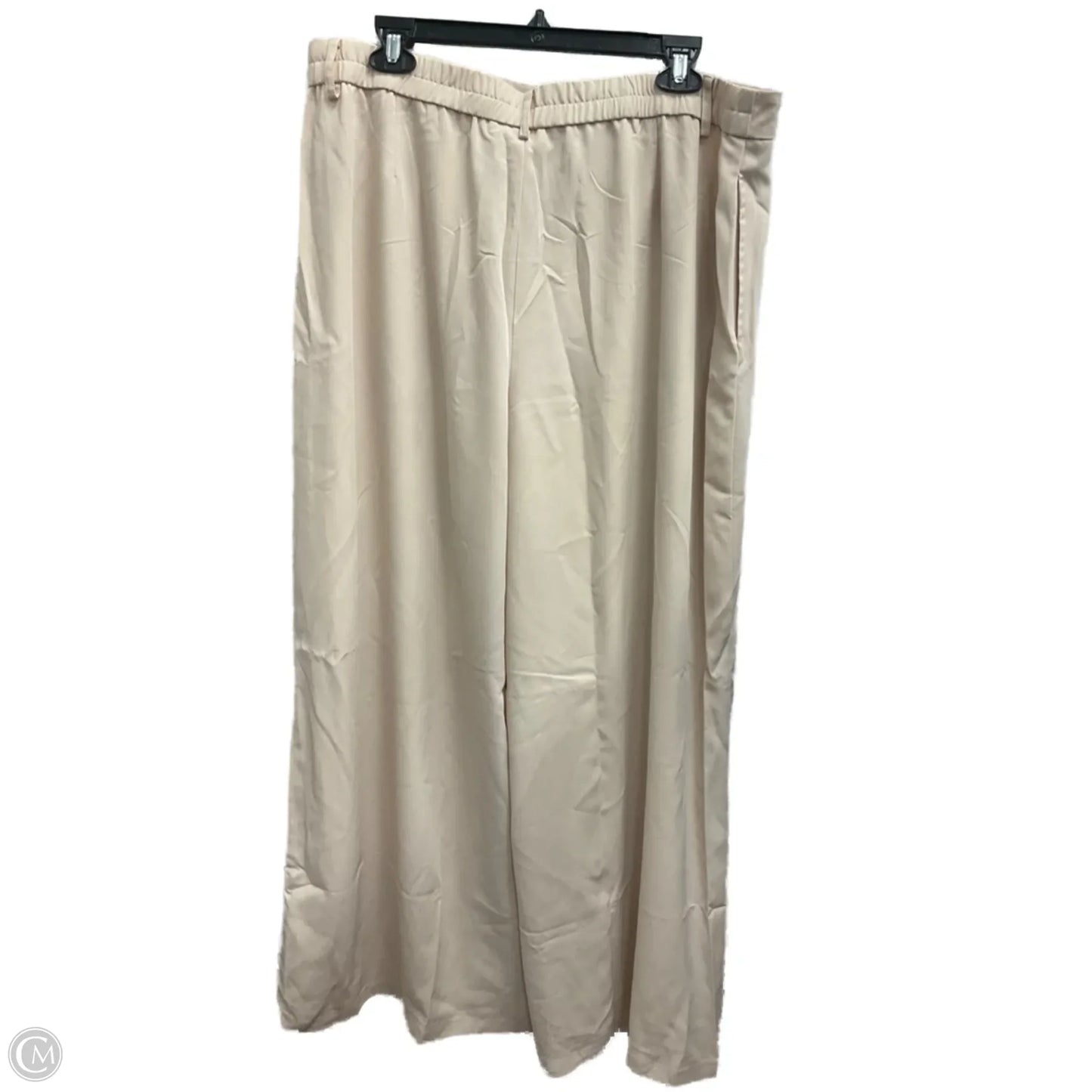 Pants Wide Leg By Clothes Mentor In Beige, Size: 18
