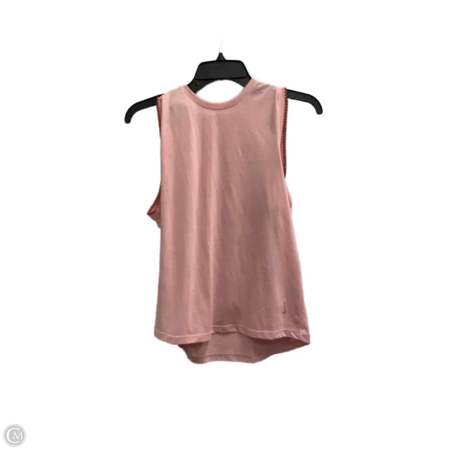 Athletic Tank Top By Nike Apparel In Pink, Size: L