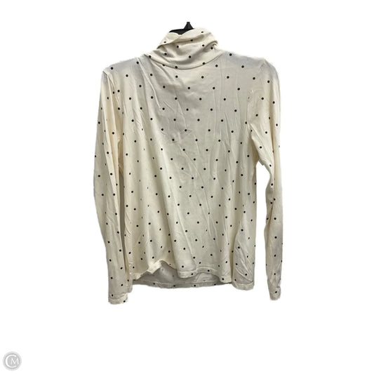 Top Long Sleeve By Old Navy In Polkadot Pattern, Size: L