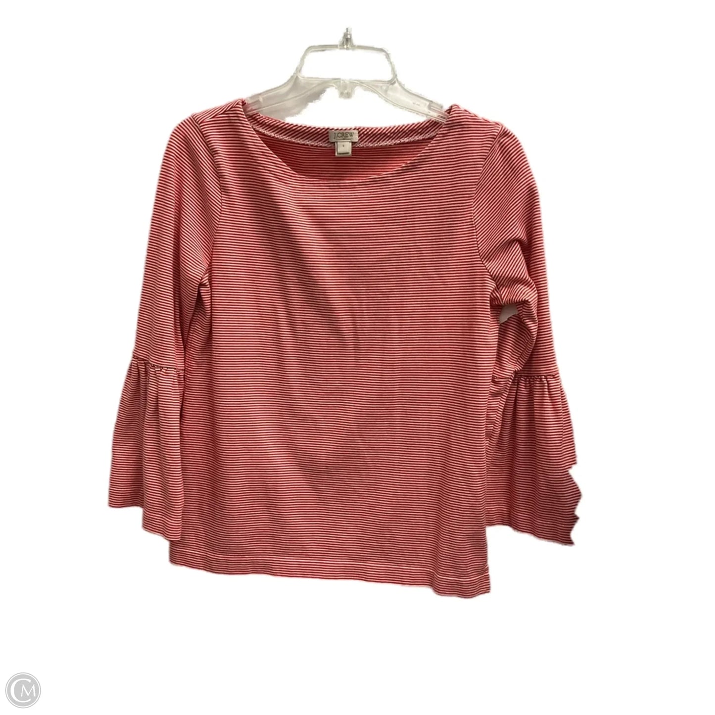 Top Long Sleeve By J. Crew In Striped Pattern, Size: S