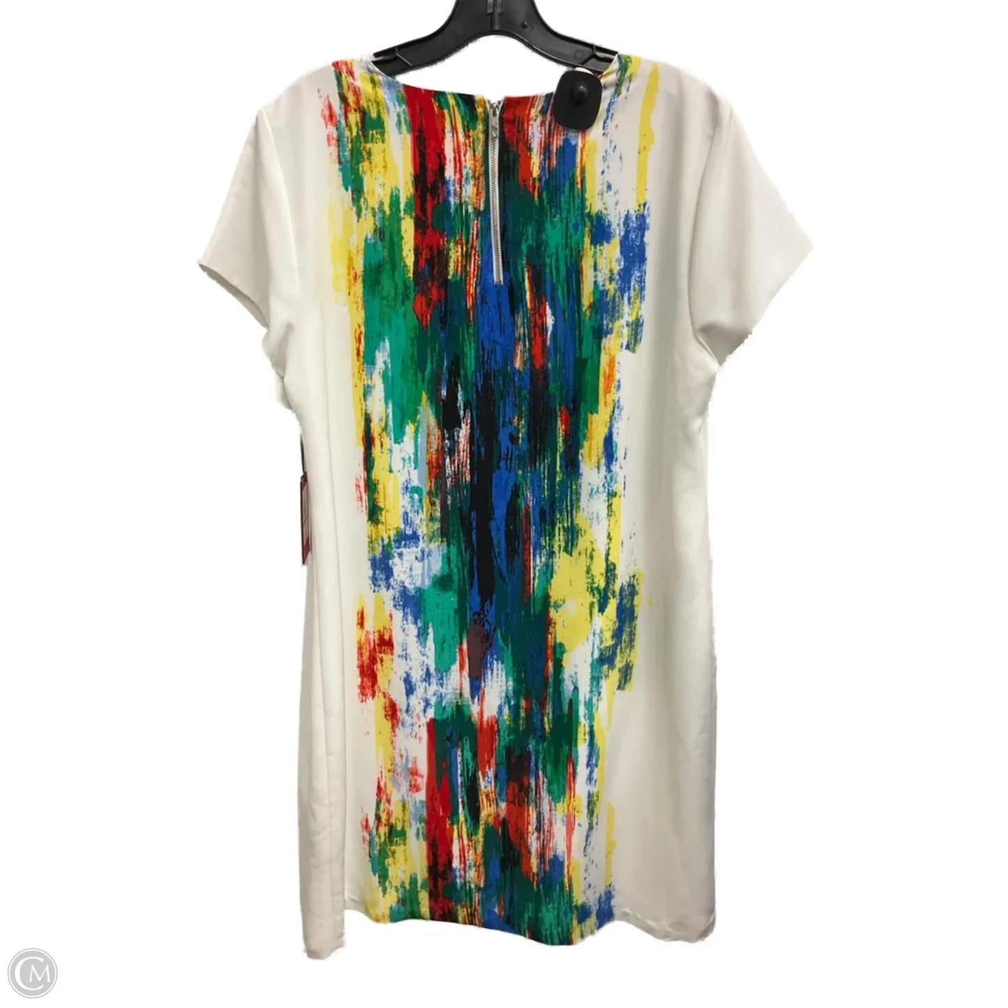 Dress Casual Midi By Vince Camuto In Multi-colored, Size: M