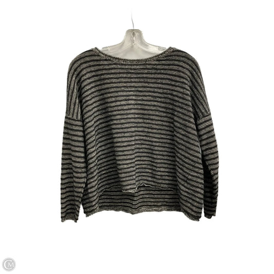Top Long Sleeve By Eileen Fisher In Black, Size: Xl