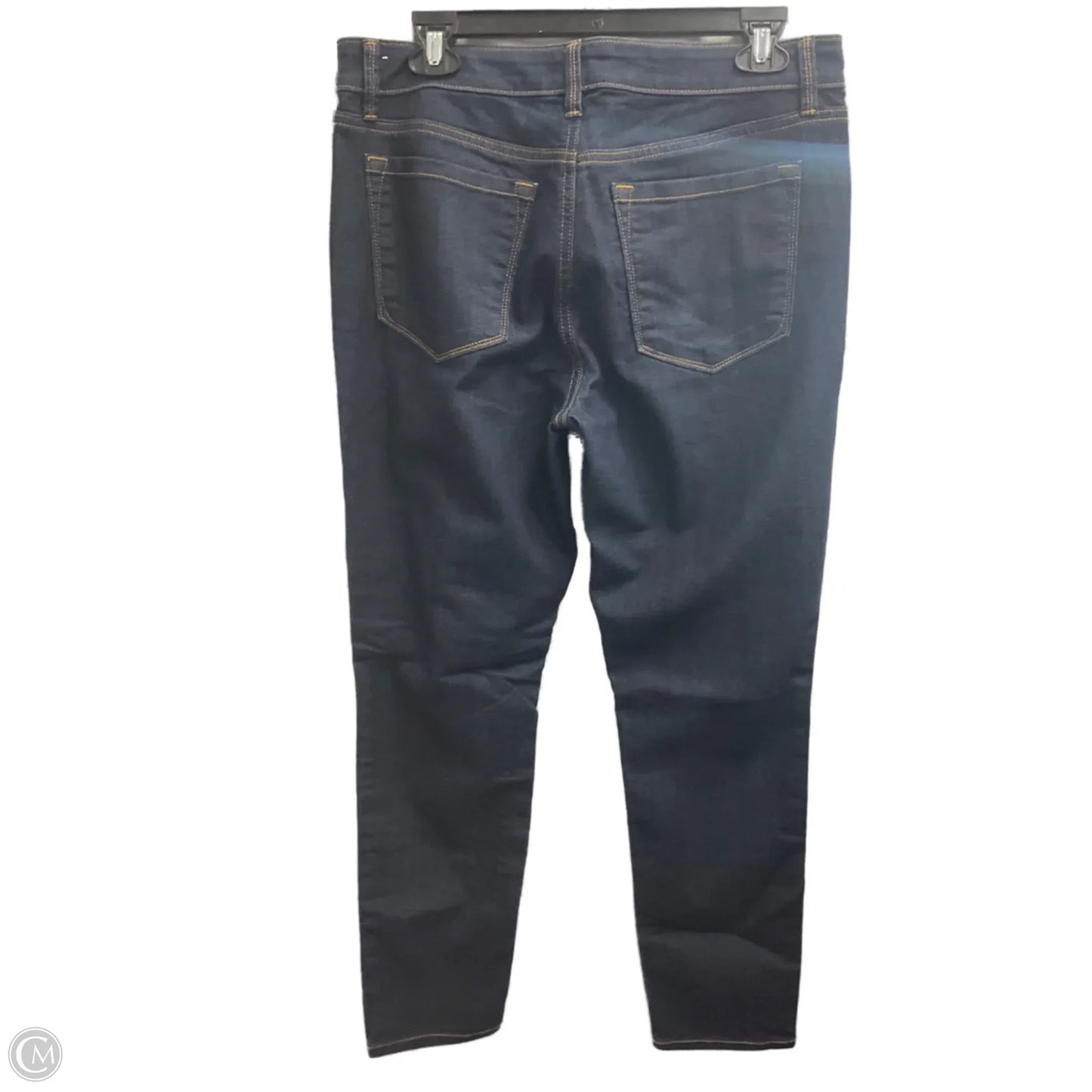 Jeans Skinny By Loft In Blue Denim, Size: 8