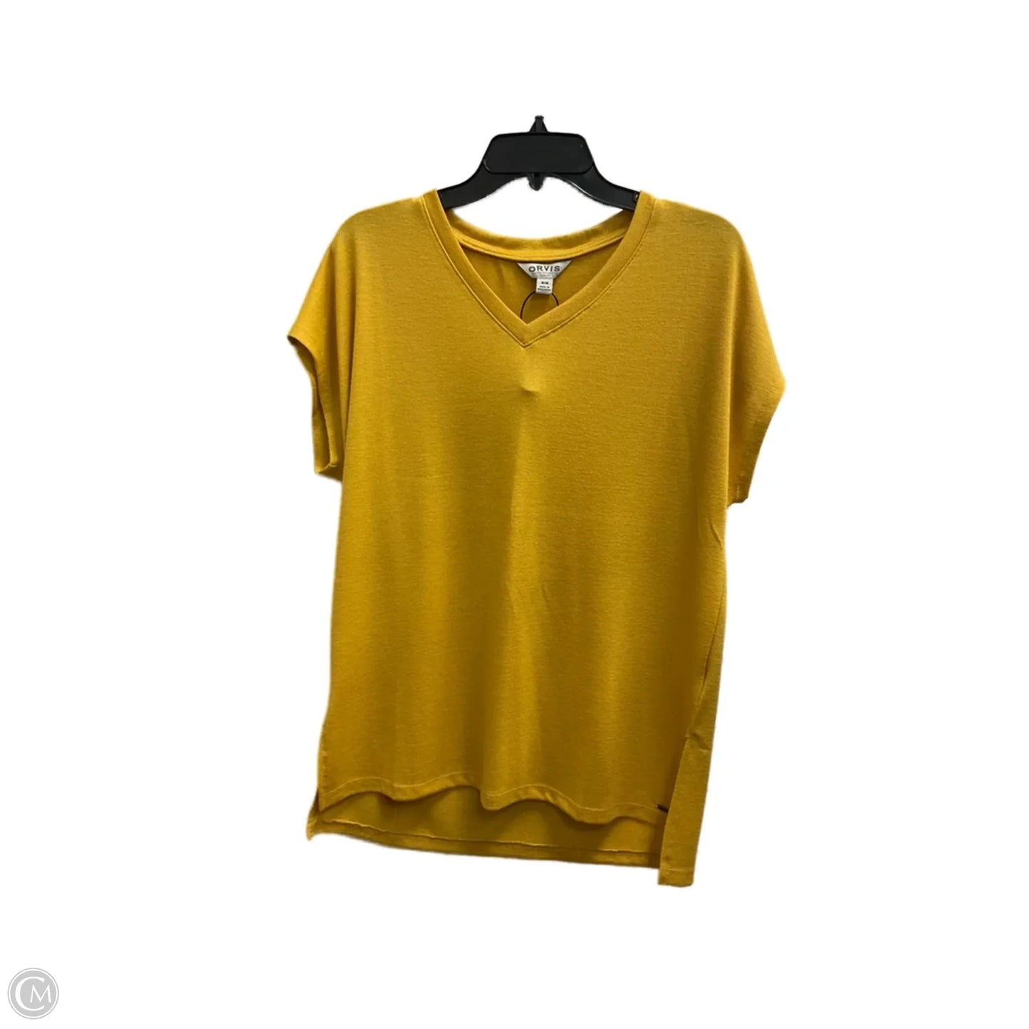 Top Sleeveless By Orvis In Yellow, Size: M