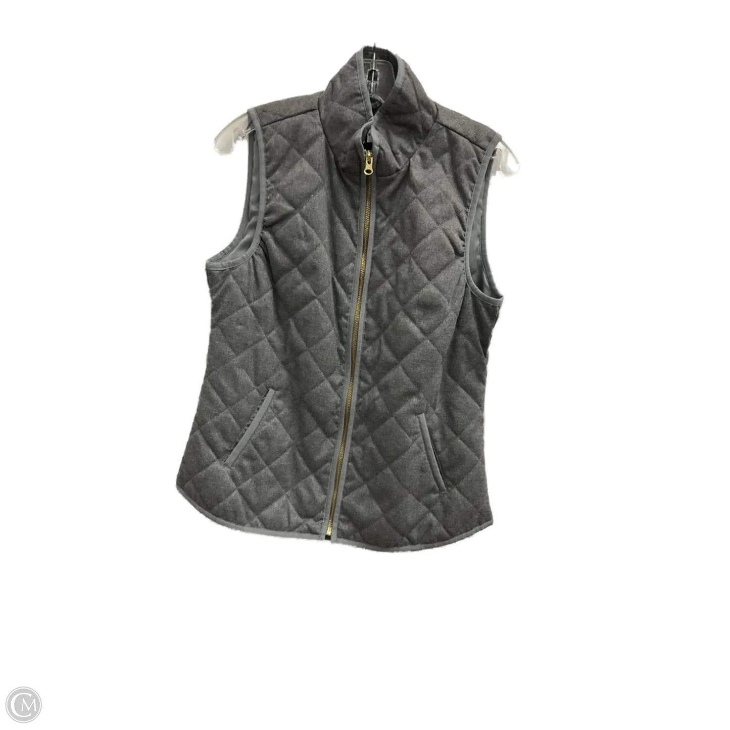 Vest Puffer & Quilted By Old Navy In Grey, Size: S