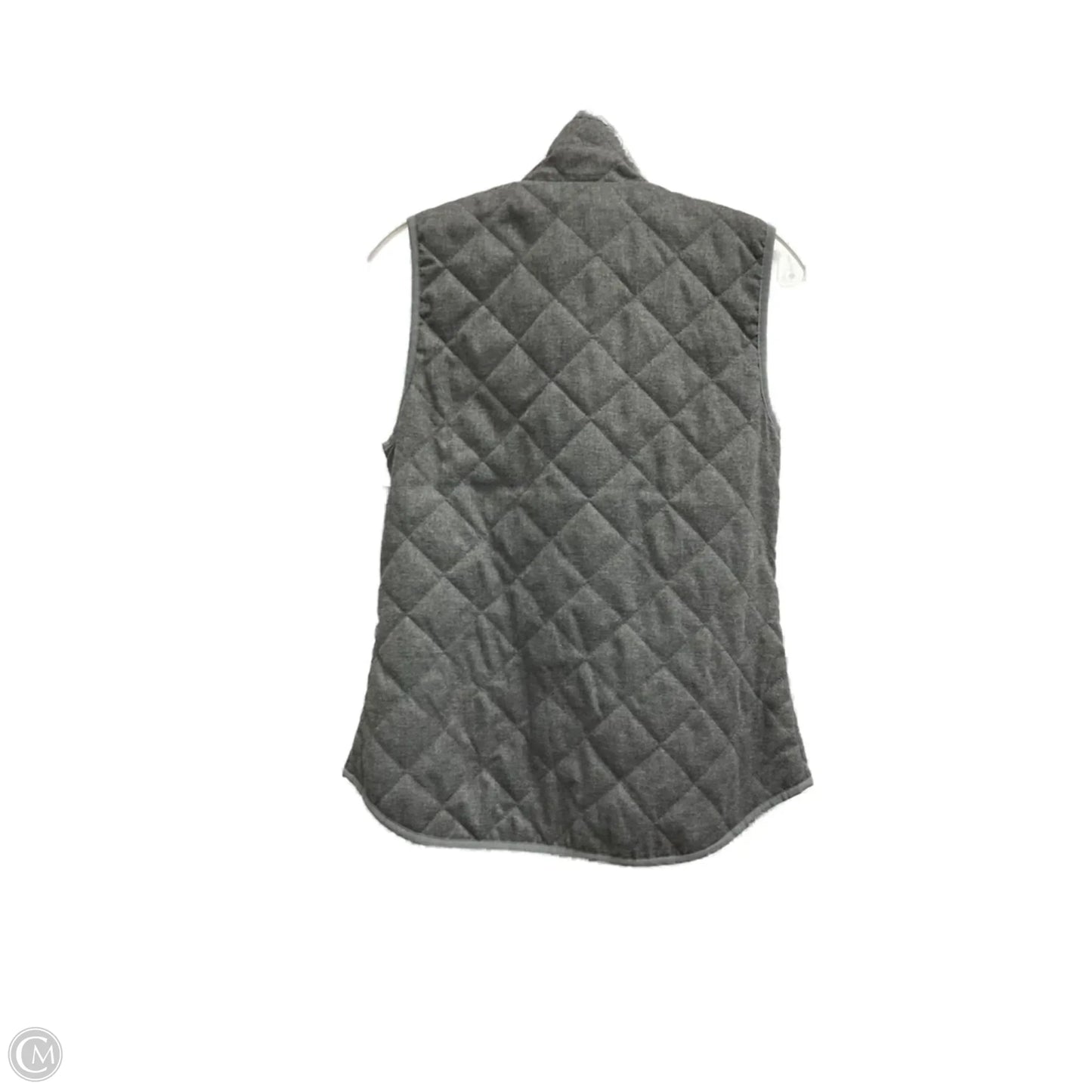 Vest Puffer & Quilted By Old Navy In Grey, Size: S