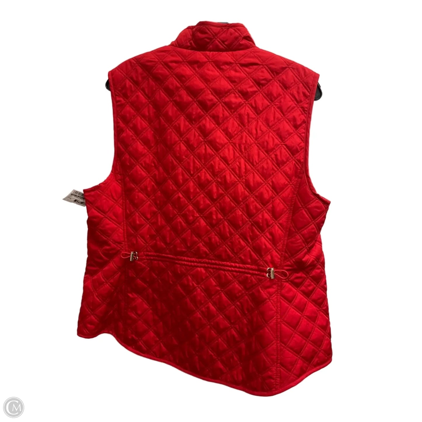 Vest Puffer & Quilted By Croft And Barrow In Red, Size: Xl