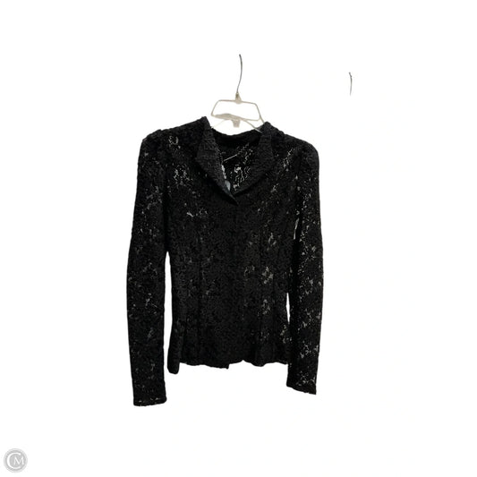 Top Long Sleeve By Elie Tahari In Black, Size: 0