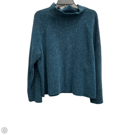 Sweater By Eileen Fisher In Blue, Size: L