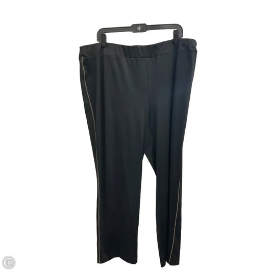 Athletic Pants By Zenergy By Chicos In Black, Size: Xl