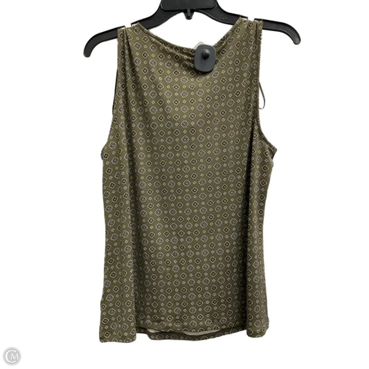 Top Sleeveless By Michael By Michael Kors In Green, Size: L