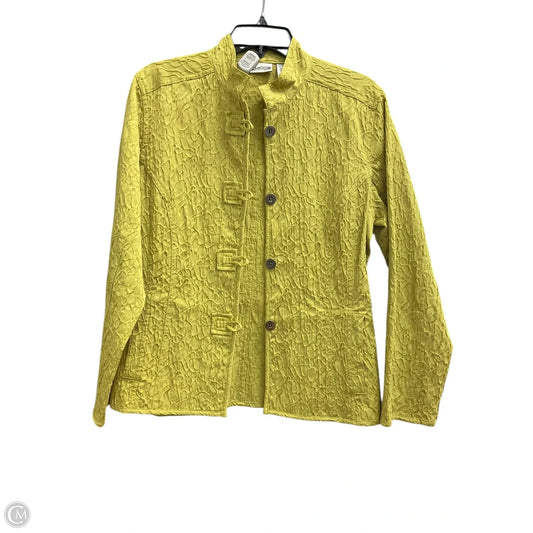 Cardigan By Chicos In Green, Size: S