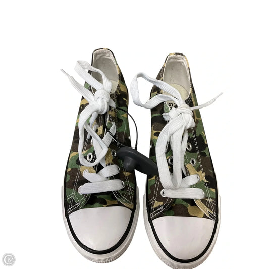 Shoes Sneakers By Sport In Camouflage Print, Size: 7