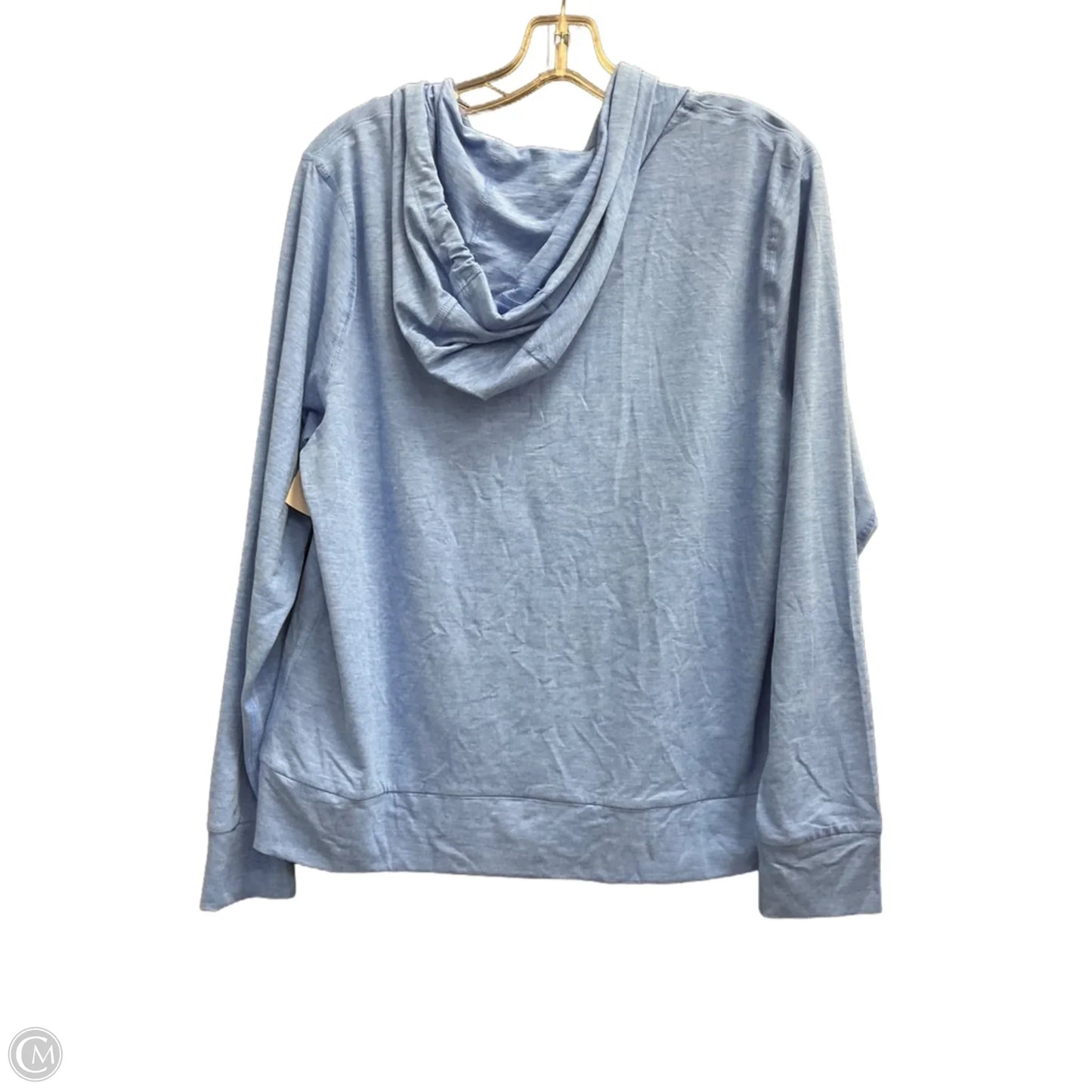 Athletic Jacket By Members Mark In Blue, Size: L