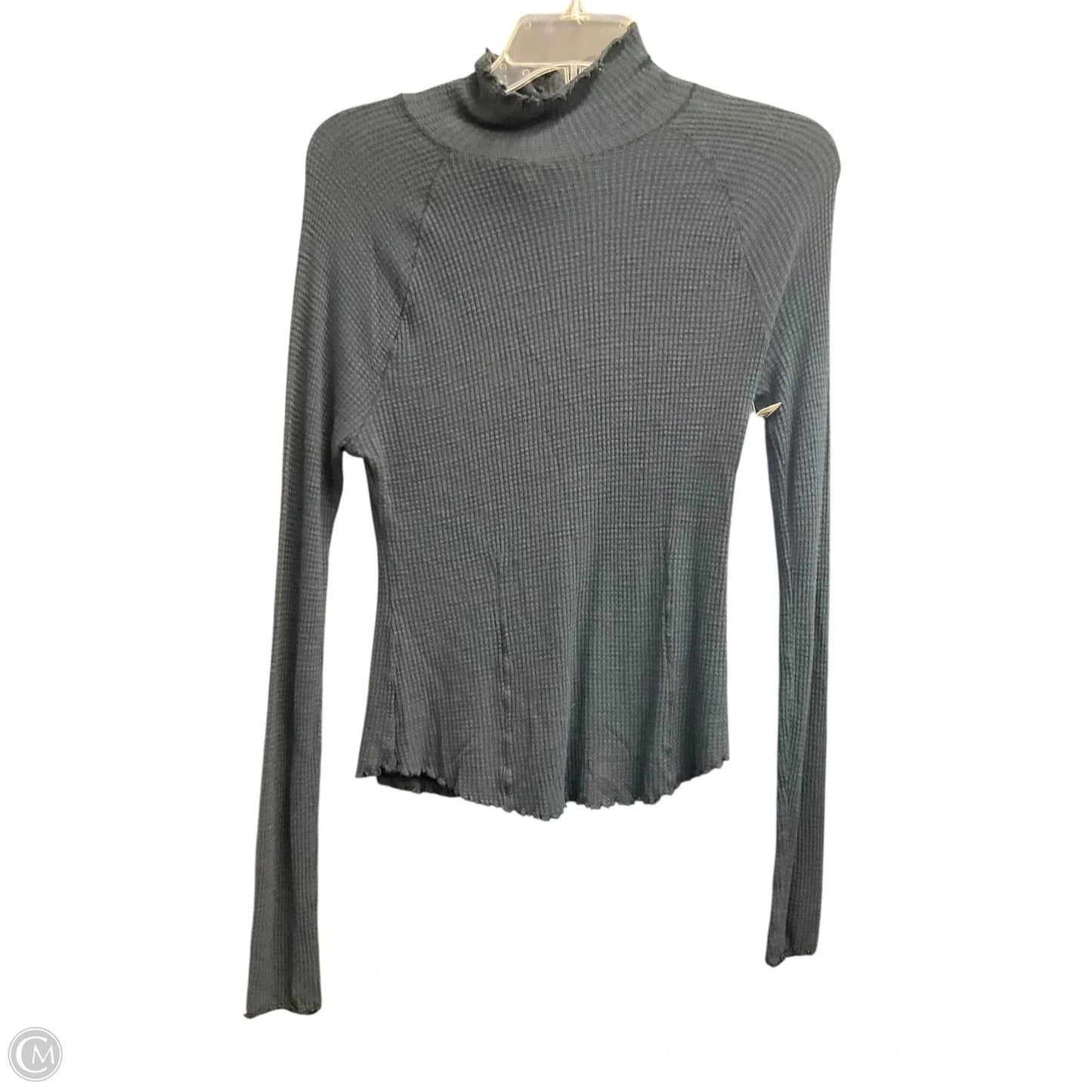 Top Long Sleeve By Free People In Blue, Size: M