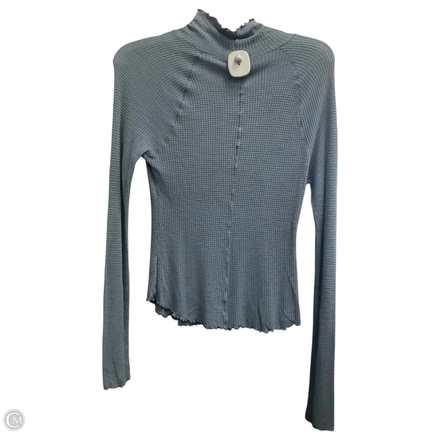 Top Long Sleeve By Free People In Blue, Size: M