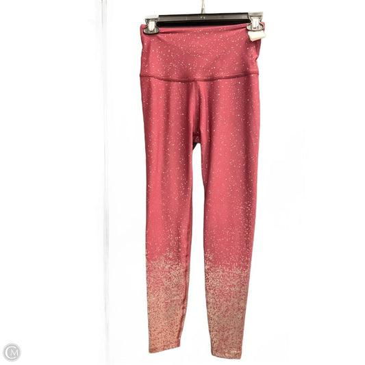 Athletic Leggings By Beyond Yoga In Maroon, Size: M