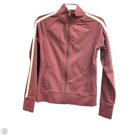 Athletic Jacket By Athleta In Maroon, Size: Xs
