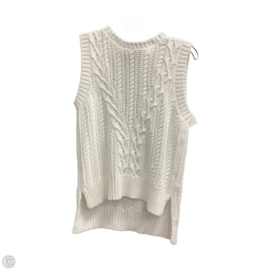 Vest Sweater By Rachel Zoe In White, Size: Xs