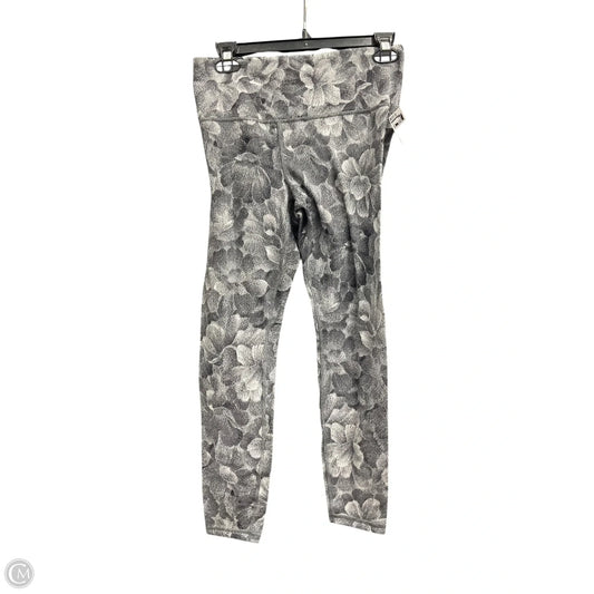 Athletic Leggings By Athleta In Grey, Size: M