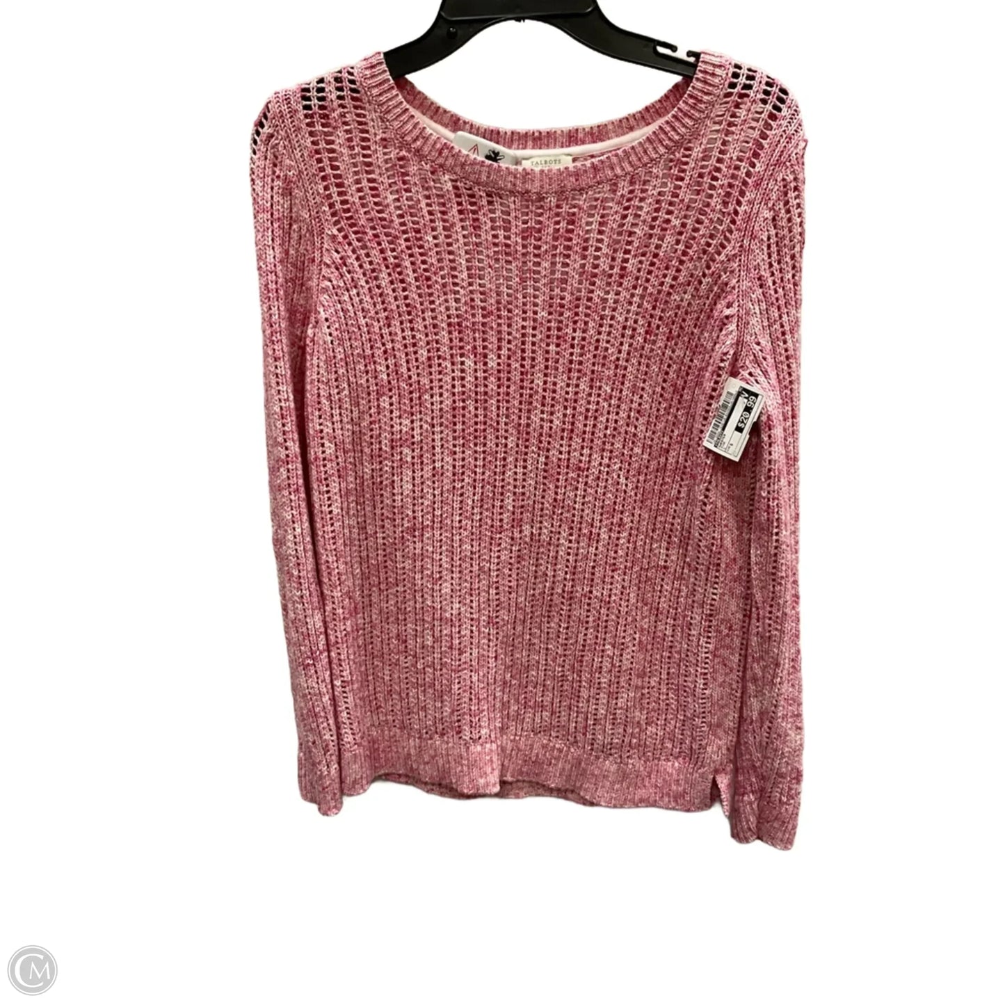 Sweater By Talbots In Pink, Size: S