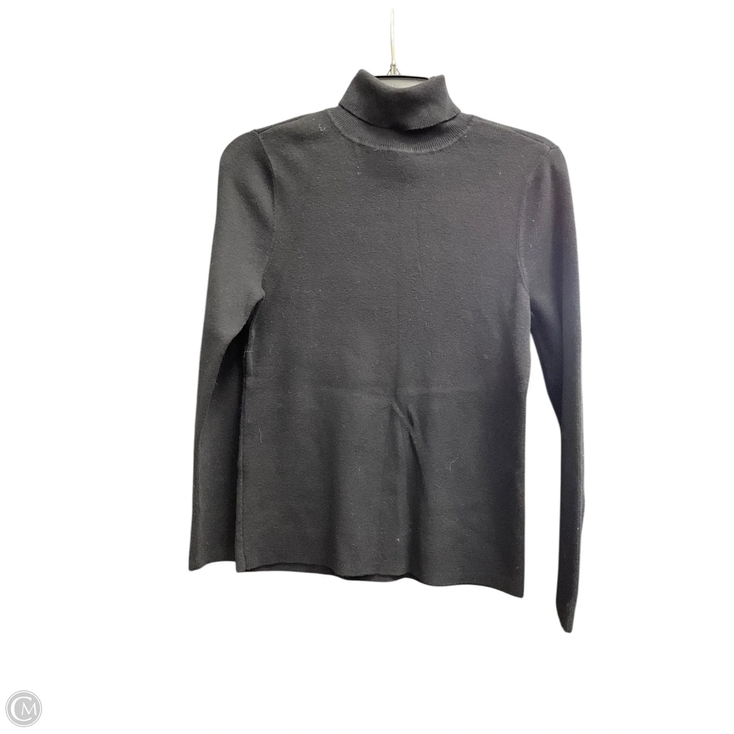 Top Long Sleeve Basic By Chicos In Black, Size: M