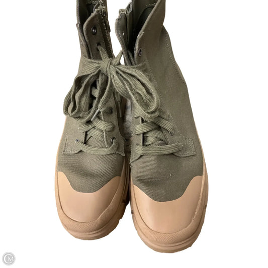 Boots Ankle Flats By No Boundaries In Green, Size: 9