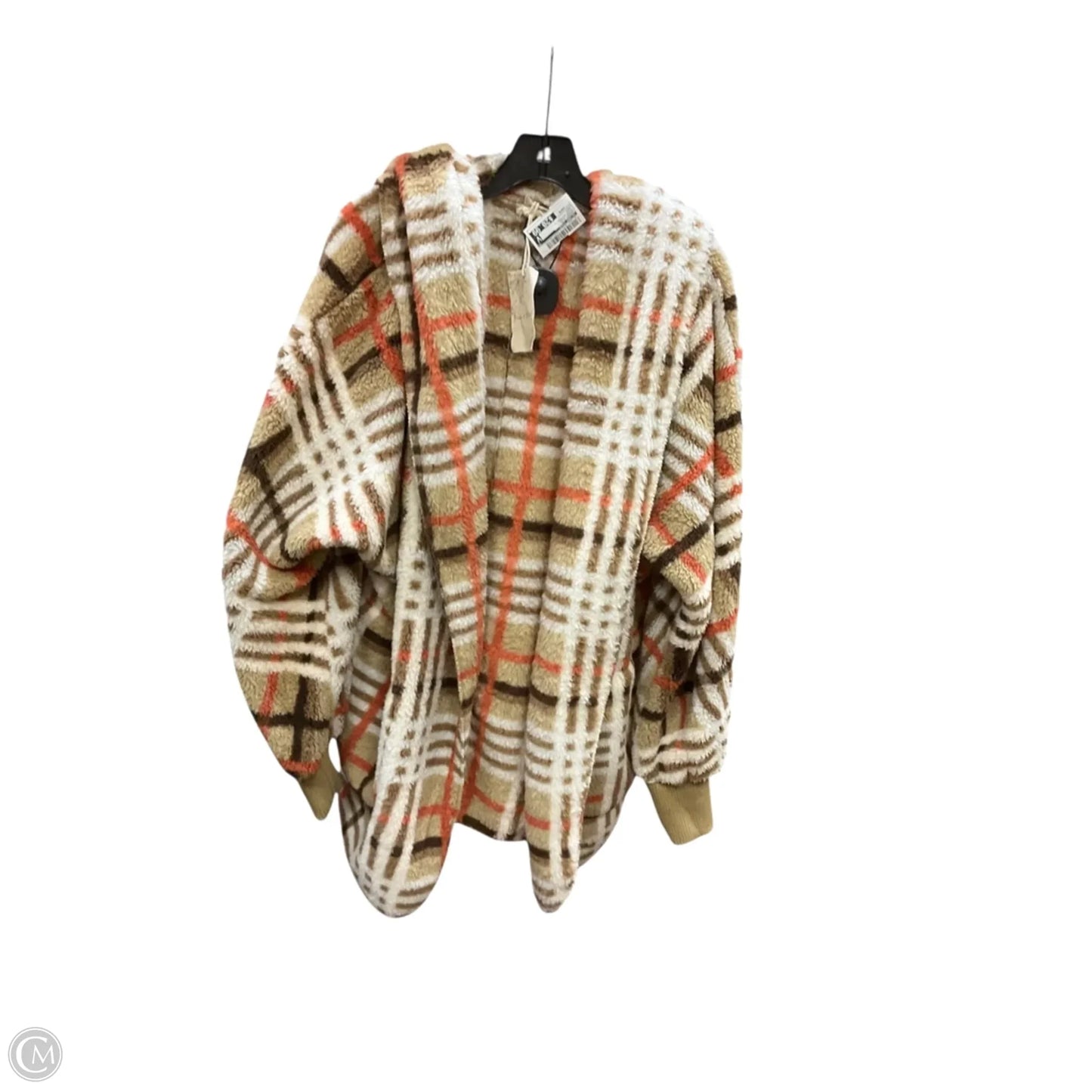 Jacket Fleece By Altard State In Plaid Pattern, Size: Osfm