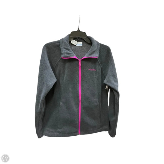 Athletic Jacket By Columbia In Grey, Size: M