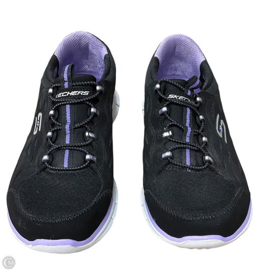 Shoes Athletic By Skechers In Black, Size: 7.5