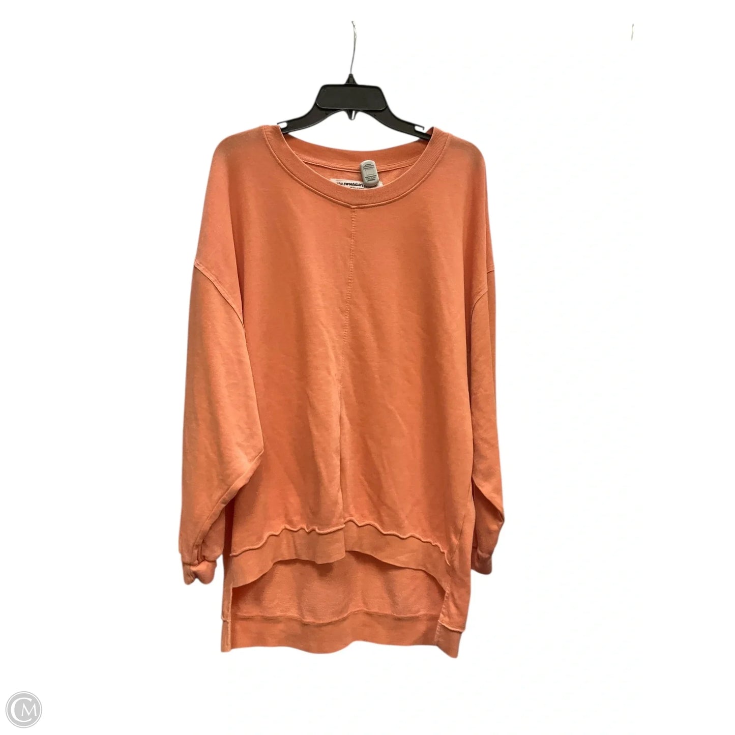 Sweatshirt Crewneck By The Sweatshirt Project In Orange, Size: L