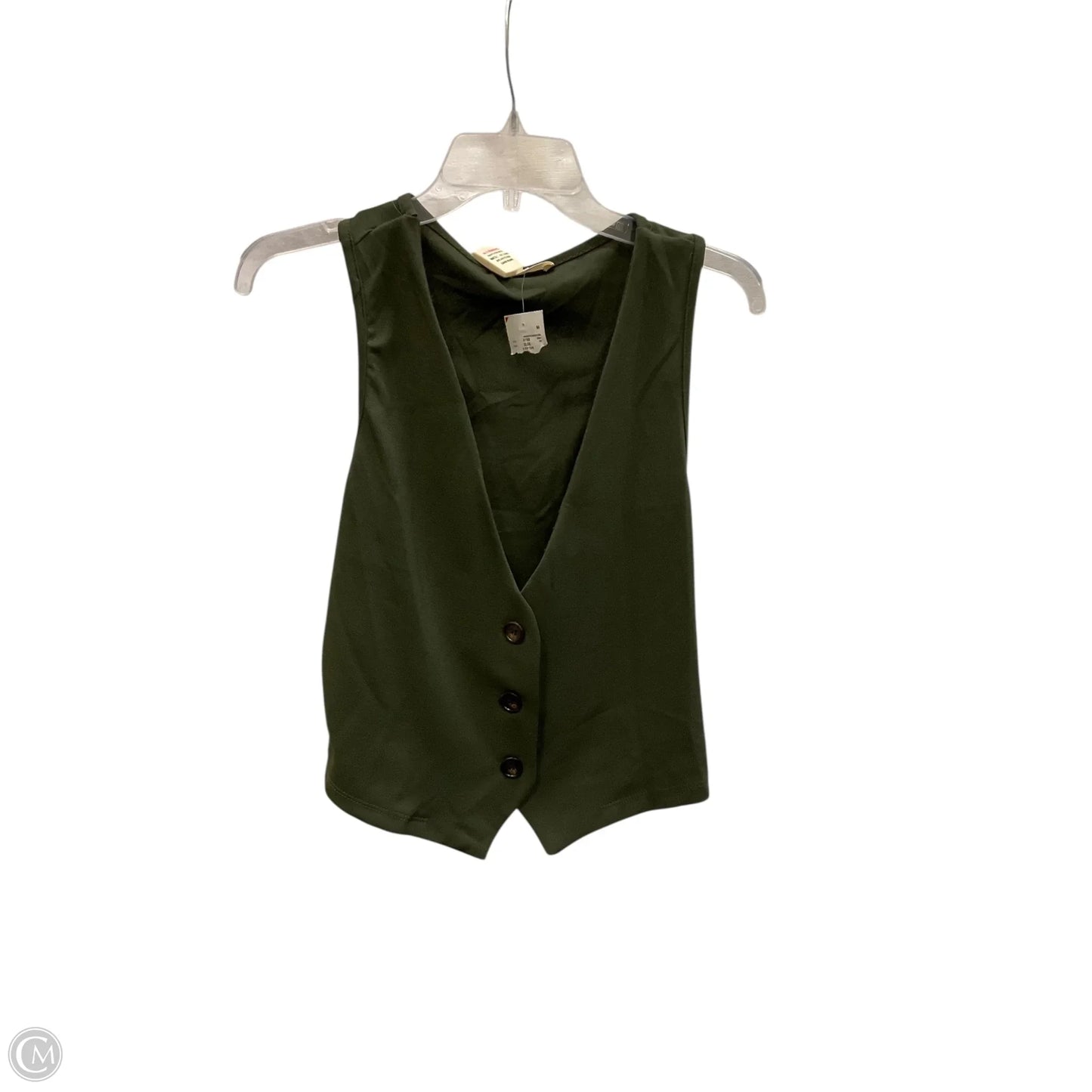 Vest Other By Cme In Green, Size: M