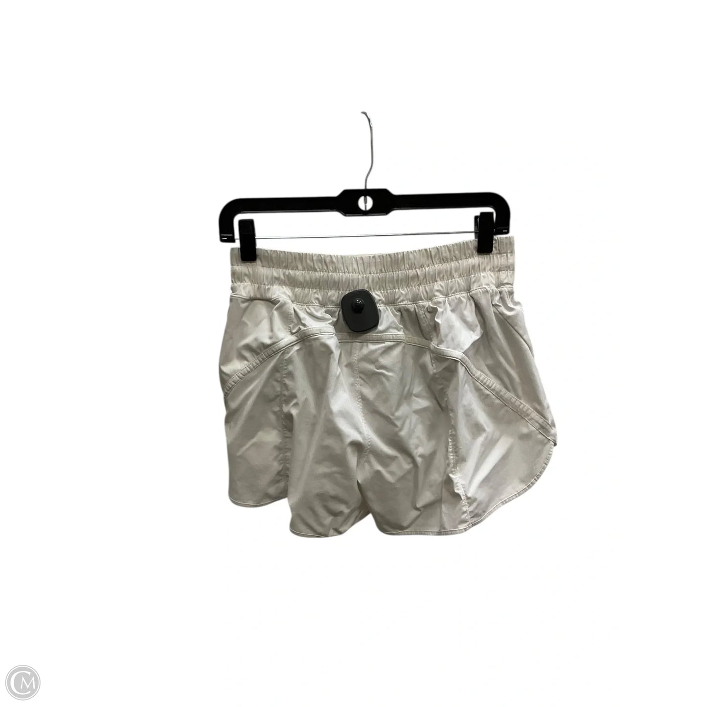 Athletic Shorts By Lululemon In White, Size: 8