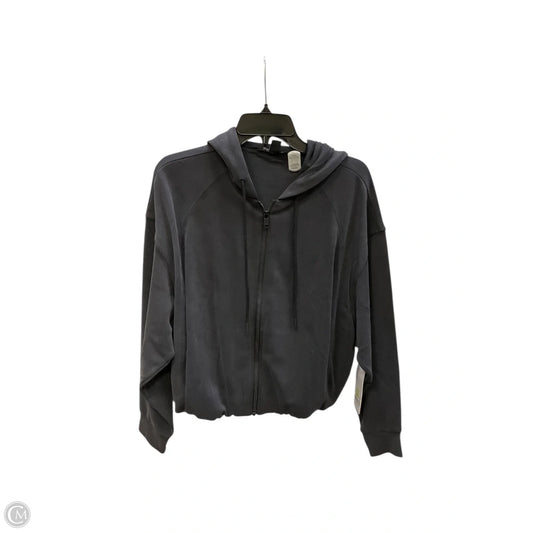 Athletic Jacket By Athleta In Grey, Size: M